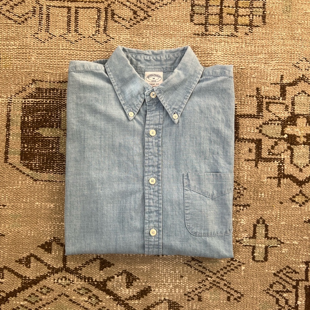 Brooks Brothers - Chambray Button-Down - Medium